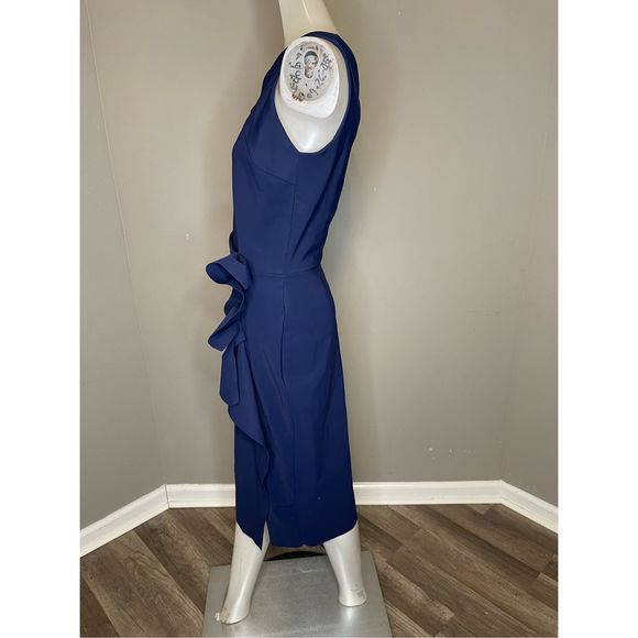 NWT Chiara Boni La Petite Robe Alteriah One-Shoulder Cocktail Dress Size 6 $795 - Picture 8 of 10